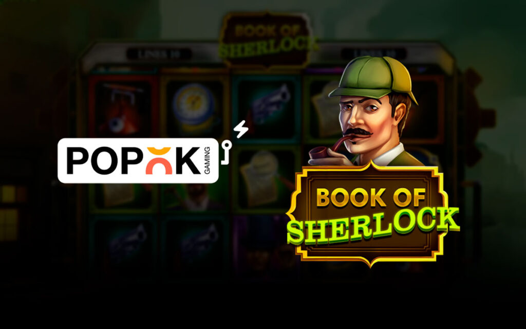 popok-gaming-lanza-slot-book-of-sherlock-latinoamerica